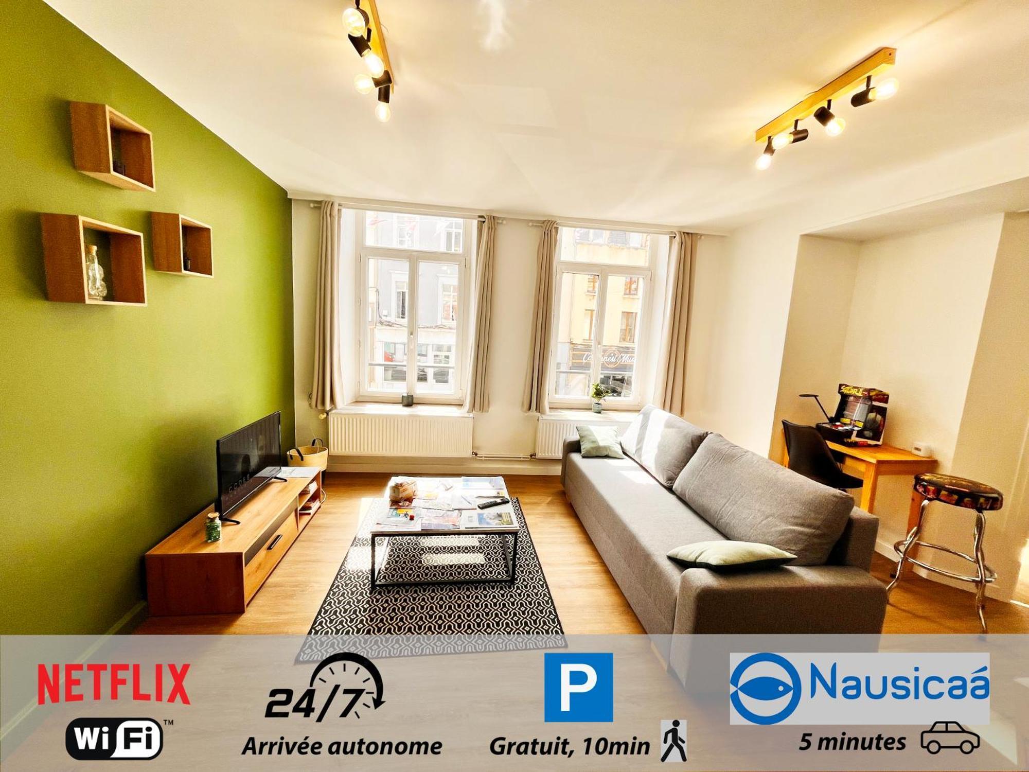 Le Charme Des Remparts Boulonnais Apartment Boulogne-sur-Mer Exterior foto